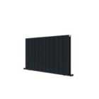 Carisa Nemo Double Panel Aluminium Radiator 600 X 1040Mm Black