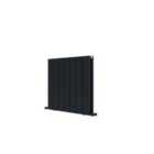 Carisa Nemo Double Panel Aluminium Radiator 600 X 660Mm Black