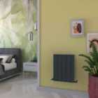 Carisa Step Aluminium Radiator 600 X 470Mm Anthtracite