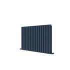 Carisa Tallis Double Panel Aluminium Radiator 600 X 950Mm Anthtracite