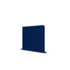 Carisa Tallis Double Panel Aluminium Radiator 600 X 710Mm Navy Blue