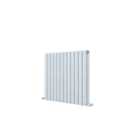Carisa Tallis Double Panel Aluminium Radiator 600 X 710Mm White