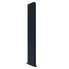 Carisa Nemo Double Panel Aluminium Radiator 1800 X 280Mm Black