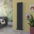 Carisa Step Aluminium Radiator 1800 X 375Mm Anthtracite