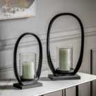 Gallery Direct Hayward Lantern Large Black