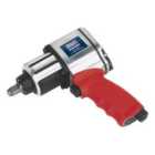Sealey GSA02 Air Impact Wrench 1/2"sq Drive - Twin Hammer
