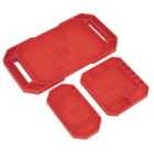 Flexible Tool Trays Non-slip - Pack Of 3