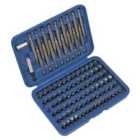 Power Tool/Security Bit Set 99Pc Long & Short