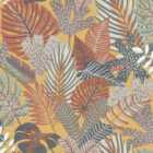 Muriva Khasi Jungle Ochre Wallpaper