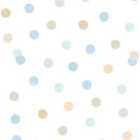 Muriva Dotty Blue Wallpaper