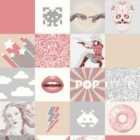 Muriva Omg! Grey & Taupe Wallpaper