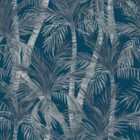 Muriva Elah Tree Blue Wallpaper