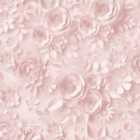 Muriva Origami Flowers Pink Wallpaper