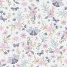 Muriva Sweet Meadow Pink Wallpaper