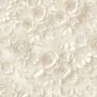 Muriva Origami Flowers Cream Wallpaper