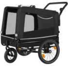 Tectake Dog Bike Trailer - Multifunctional, Foldable