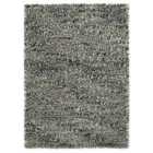 Origins Rocks Rug Shaggy Grey 80 x 150cm