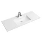 Limoge® 4001A Ceramic 121Cm Thin-edge Inset Basin With Scooped Bowl