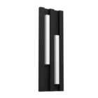 Eglo Fandina Outdoor LED Black Steel Wall Light