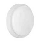 Eglo Basic Boschetto-E Round White Plastic Eco Friendly Outdoor Wall/Ceiling Light, (D) 17cm
