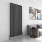 Mcc Designer Flat Panel Double Radiator 1800 X 680Mm Anthracite