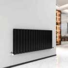 Mcc Designer Flat Panel Double Radiator 600 X 1156Mm Black