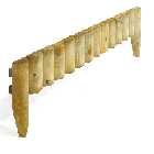 Rowlinson 4pk 1m Border Fence Set