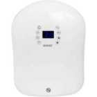 Mylek Electric Fan Heater - Wall Mounted Downflow Blower Suitable For Bathrooms, 6 Digital Timer Programmes, Temperature Display, Overheat Protection - Waterproof Ip24, Lot 20 Ecodesign Compliant