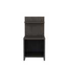 Decorotika Ullman Nightstand With Shelves Bedside Table - Wenge