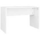 vidaXL Dressing Stool White 70x35x45 cm Engineered Wood