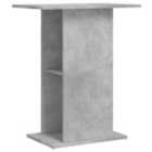 vidaXL Aquarium Stand Concrete Grey 60.5x36x72.5 cm Engineered Wood
