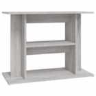 vidaXL Aquarium Stand Grey Sonoma 80x35x60 cm Engineered Wood