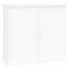 vidaXL Aquarium Stand White 81X36X73cm Engineered Wood