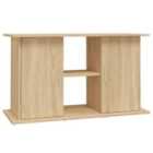 vidaXL Aquarium Stand Sonoma Oak 101x41x58 cm Engineered Wood