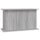 vidaXL Aquarium Stand Grey Sonoma 101x41x58 cm Engineered Wood