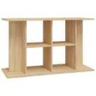 vidaXL Aquarium Stand Sonoma Oak 100x40x60 cm Engineered Wood