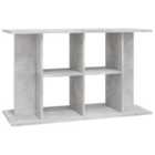 vidaXL Aquarium Stand Concrete Grey 100x40x60 cm Engineered Wood