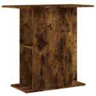 vidaXL Aquarium Stand Smoked Oak 36x75x72.5 cm Engineered Wood