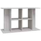 vidaXL Aquarium Stand Grey Sonoma 100x40x60 cm Engineered Wood