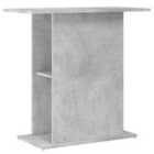 vidaXL Aquarium Stand Concrete Grey 36x75x72.5 cm Engineered Wood