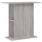 vidaXL Aquarium Stand Grey Sonoma 36x75x72.5 cm Engineered Wood
