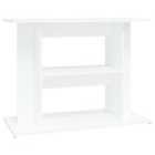 vidaXL Aquarium Stand White 80x35x60 cm Engineered Wood