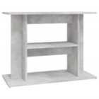 vidaXL Aquarium Stand Concrete Grey 80x35x60 cm Engineered Wood
