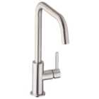 Abode Althia Single Lever Kitchen Tap - Brushed Nickel