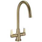 Bristan Echo Easyfit Mono Sink Mixer - Brushed Brass