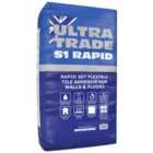 UltraTrade S1 Rapid Set Grey Tile Adhesive - 20kg