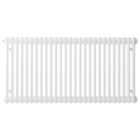 Henrad by Stelrad White 3 Column Classic Horizontal Designer Radiator - 600mm