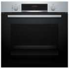 Bosch Series 4 HQA534BS3B Electric Single Oven with added steam- Stainless Steel