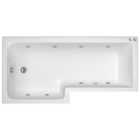 Balterley L Shape Left Hand 8 JET Whirlpool Bath - 1700