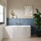 Balterley J Freestanding Bath Left Hand - 1500x740x590